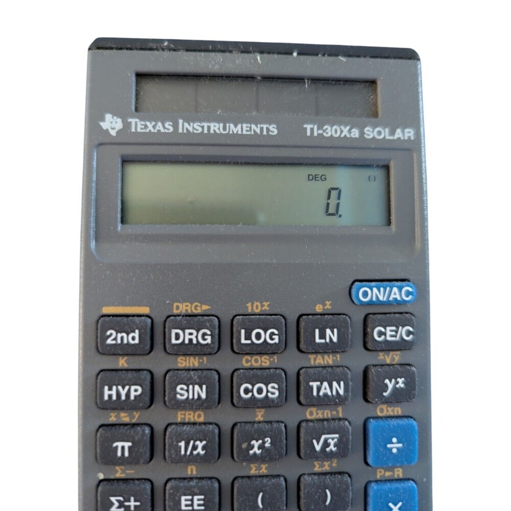 Texas Instruments TI-35Xa Scientific Calculator With Cover & Reference Card - Picture 3 of 7